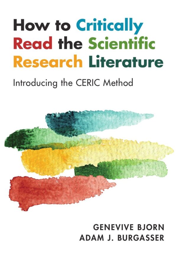 How to Critically Read the Scientific Research Literature book cover