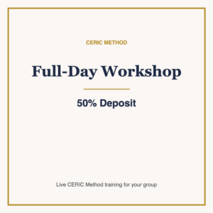 Full-Day Workshop — 50% deposit